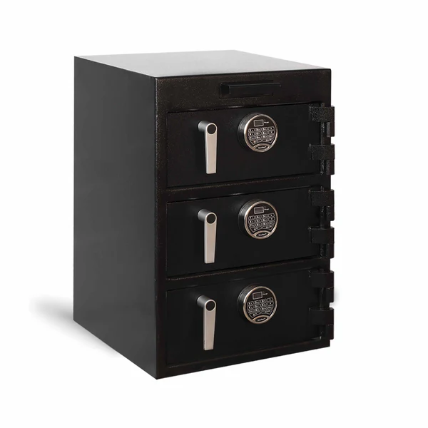 Triple Door Pull Drawer Safe